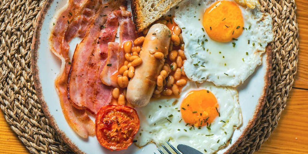 high protein english breakfast recipe